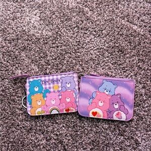 Care Bears Kids Wallet Set - Purple and Pink Delight